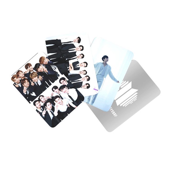 lomo card BTS proof photocard 55pcs print 2 sisi bolak balik agk030 (2f1)