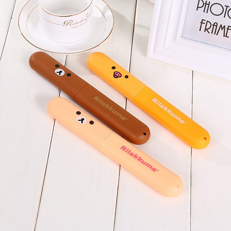 Tempat Sikat Gigi Traveling Kotak Sikat Gigi Karakter Tempat Simpan Sikat Gigi Kotak Penyimpanan Travel Toothbrush Box - Tempat Penyimpanan Sikat Gigi Motif Lucu Pouch Sikat Travel Tempat Sikat Gigi Tootbsrush Holder