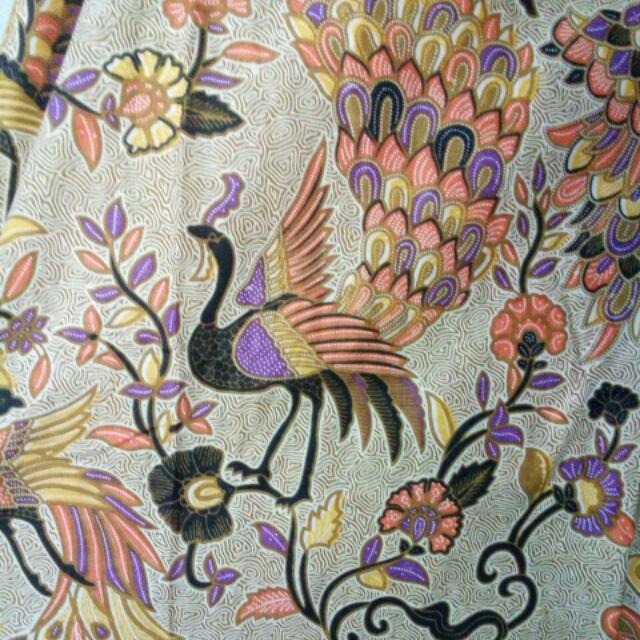 Dress Batik (tunik Etnik) Motif Batik Merak Murah Ukuran Allsize Fit Jumbo