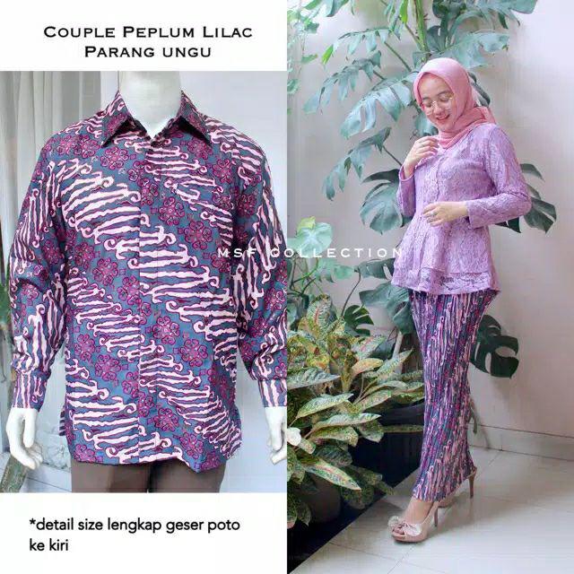 (cod) Kemeja Batik Pria Lengan Panjang/ Serimbit/ Kondangan/ Engagement/ Wisuda