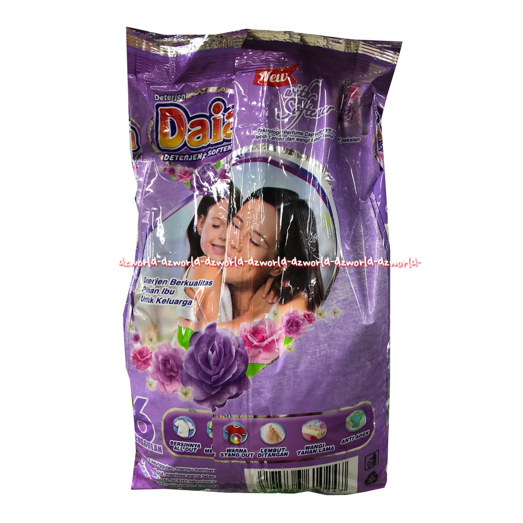 Daia Softerner Violet Deterjen Sabun Cuci Daia Ungu Purple 1.8kg