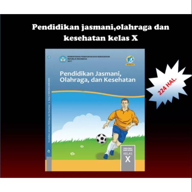 Buku teks siswa pjok k13 dikbud kelas X edisi revisi terbaru