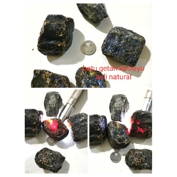 batu katilayu asli natural bahan padat