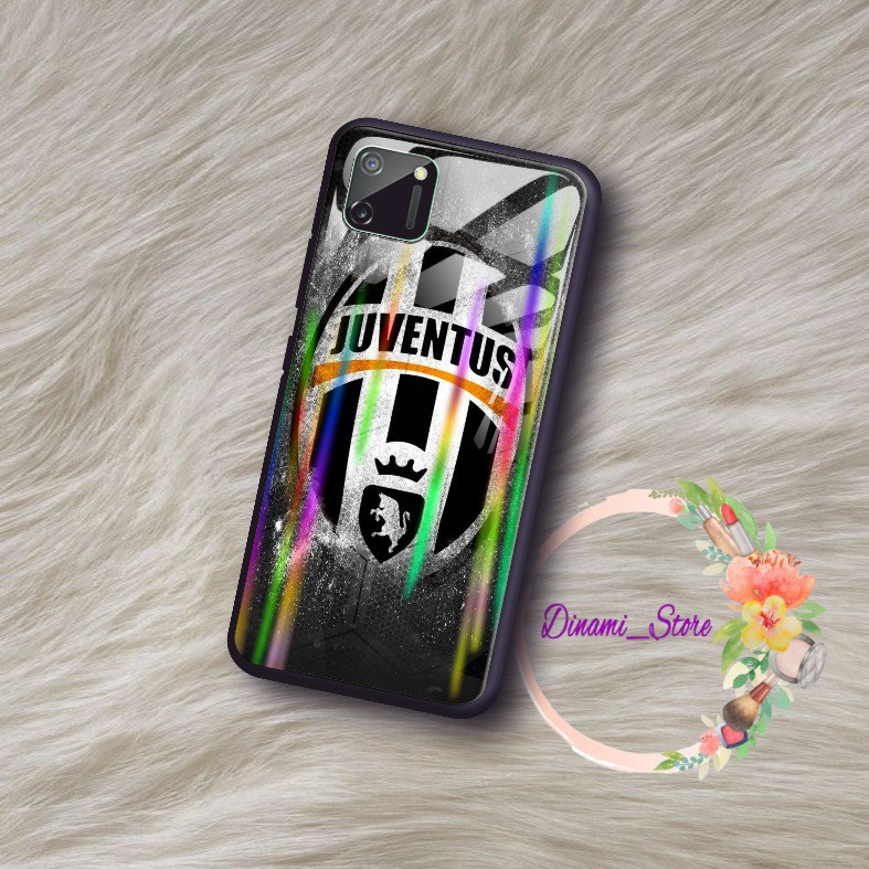 Back Case Glass Aurora JUVENTUS WALLPAPER Samsung J2prime G530prime A01 CORE A20 A30 A20s A50 DST493