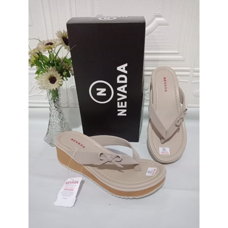 WEDGES SANDAL JAPIT PITA NVD/SANDAL WANITA/SANDAL WANITA TERBARU