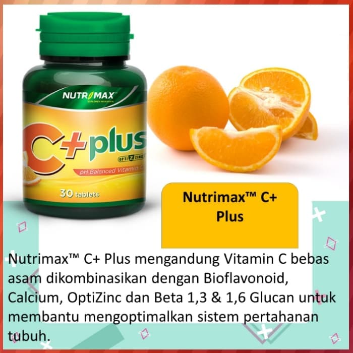 

Nutrimax C Plus Suplemen Makanan Untuk Kesehatan Tulang Sendi