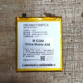 baterai CHINA MOBILE A3S / HB396070NPCA ORIGINAL battery battle batt