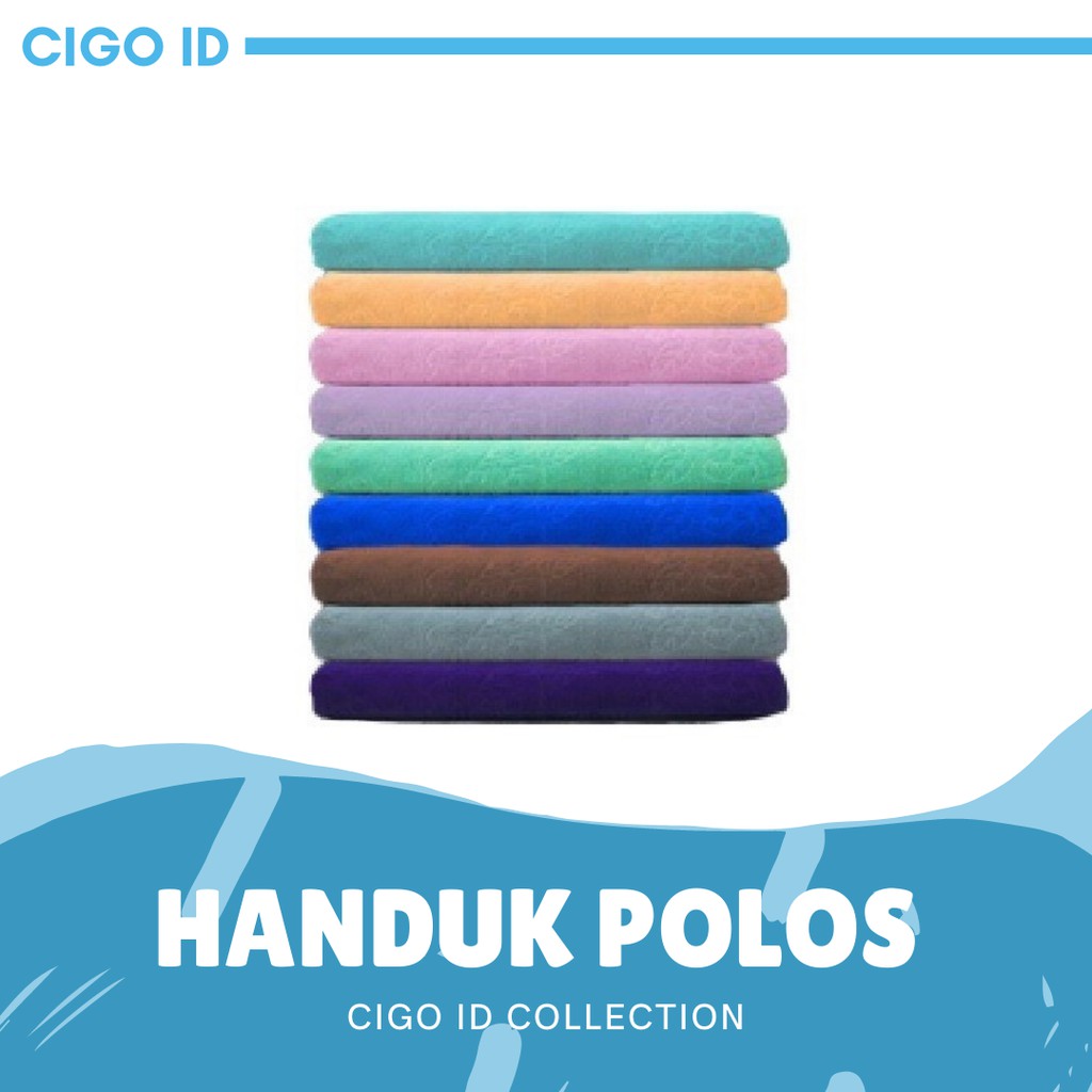 HANDUK POLOS MURAH IVANKA WARNA 70x140 HANDUK MANDI MURAH