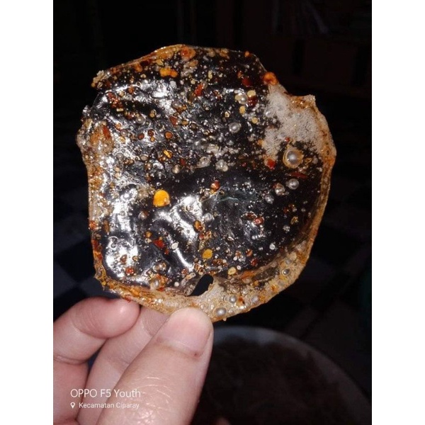 

pikca/keripik kaca daun jeruk pedas