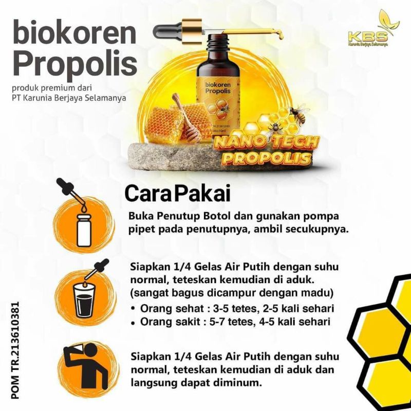 PROPOLIS ORIGINAL MOX/SARI MADU