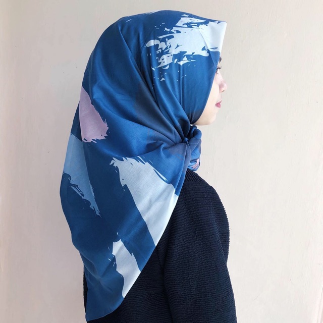 Voal Printed Scarf / Hijab Voal Motif