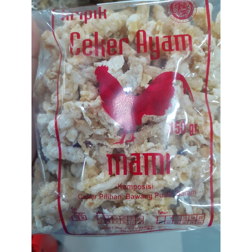 CEKER AYAM 150GR “MAMI” – ENAK, GURIH 100% ASLI BALI