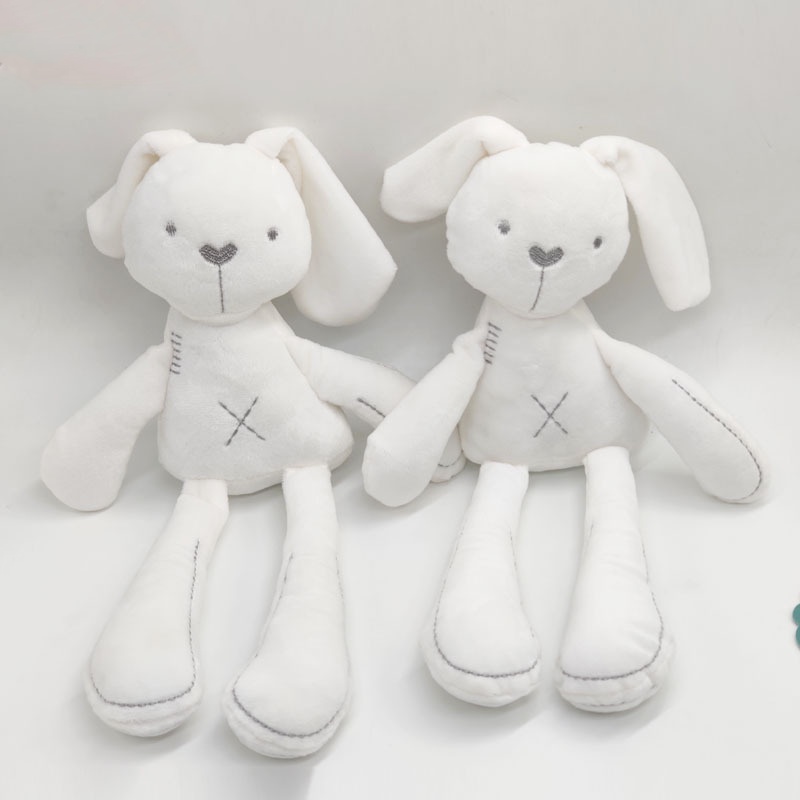 Baby Soft Brinquedos Plush Rabbit Bunny &amp; Bear Sleeping Mate Stuffed &amp; Plush Animals Toys