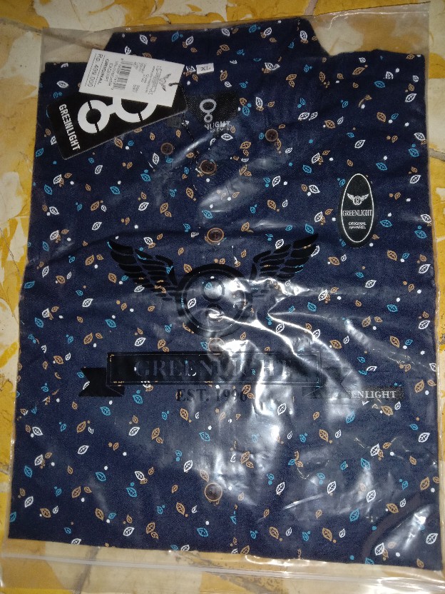 Kemeja Pria Lengan Pendek Cowok Distro Surfing Best Quality Motif Terkini Casual Size L Xl