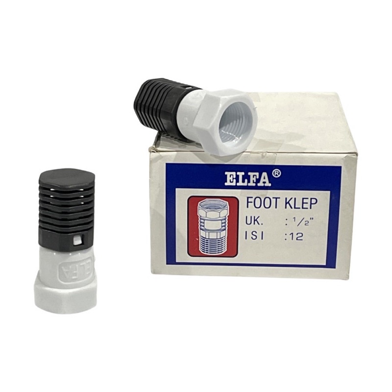 Foot klep foot valve pvc 1/2” 3/4” 1inch