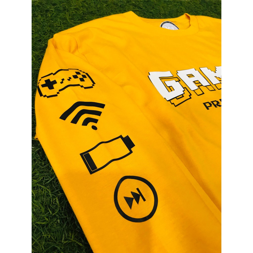 Longsleeve GAMER Classic Yellow