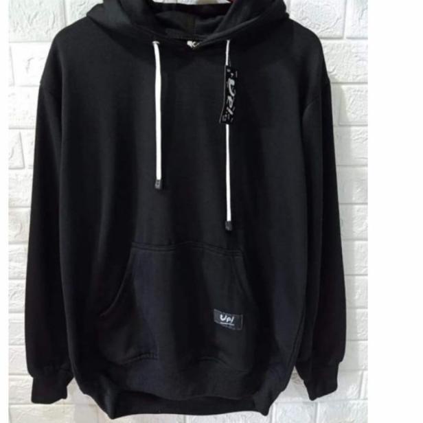 ℮ JAKET SWEATER HOODIE POLOS PRIA WANITA L XL XXL - Hijau Army, L ➽