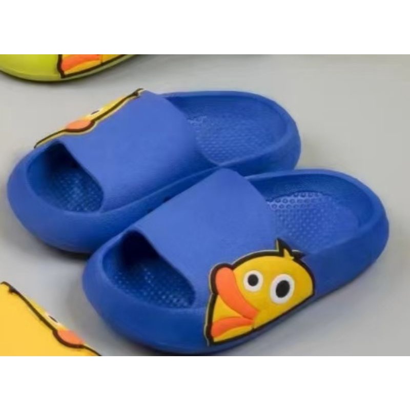 Sandal Karet Slop Anak Karakter Kartun Bebek PVC import high Quality Best S2