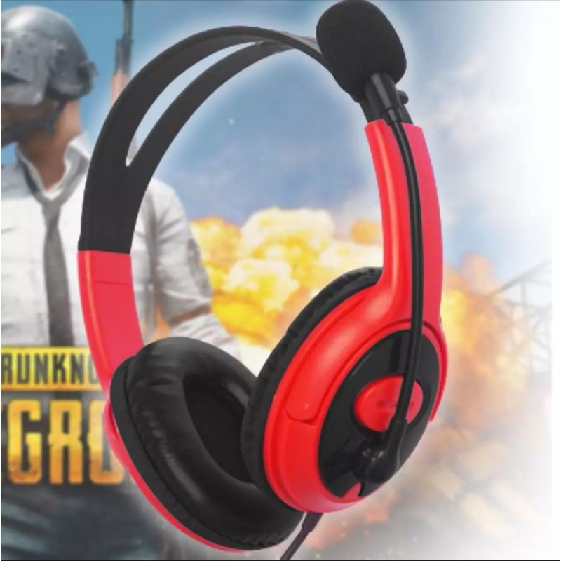 Headset Gaming Headphones Games Handsfree Pubg Mobile Legend Microphone design X10 X14 earphone