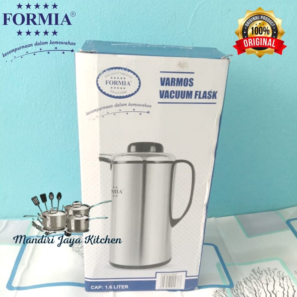 Formia Varmos Termos Air Vacuum Flask - Vf 1.0 Liter - Vf 1.6 L