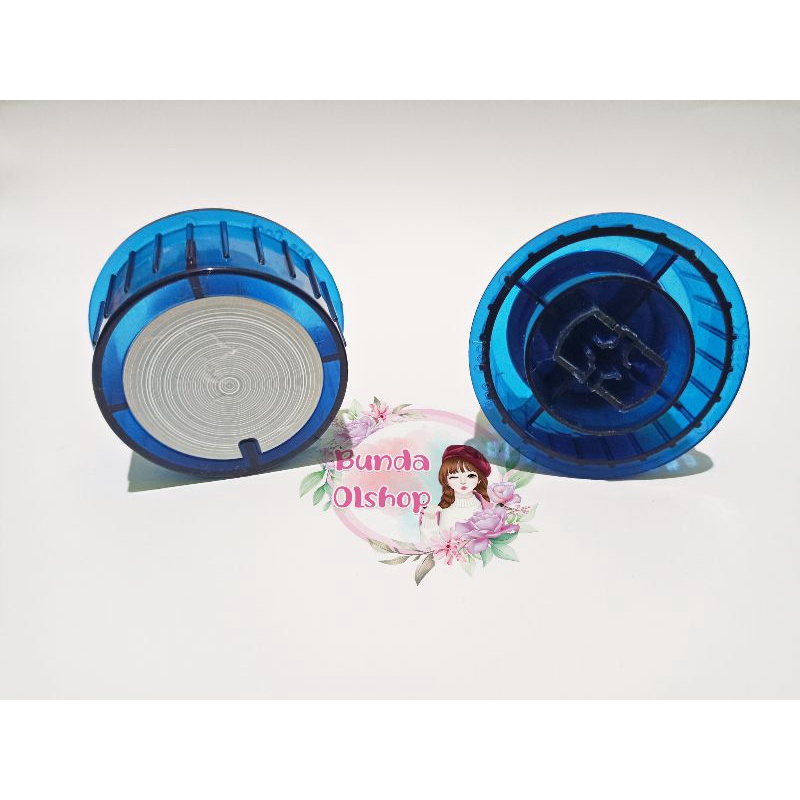 Knob Timer Mesin Cuci Sharp Biru Bulat Transparan