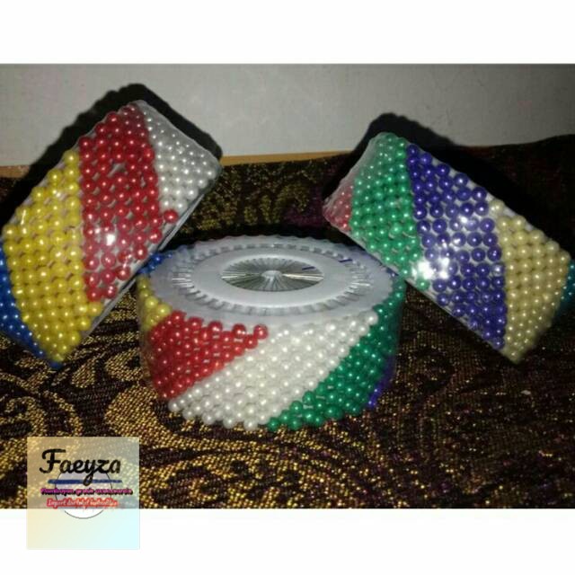 grosir  Jarum pentul lusinan bulat isi 12 keping