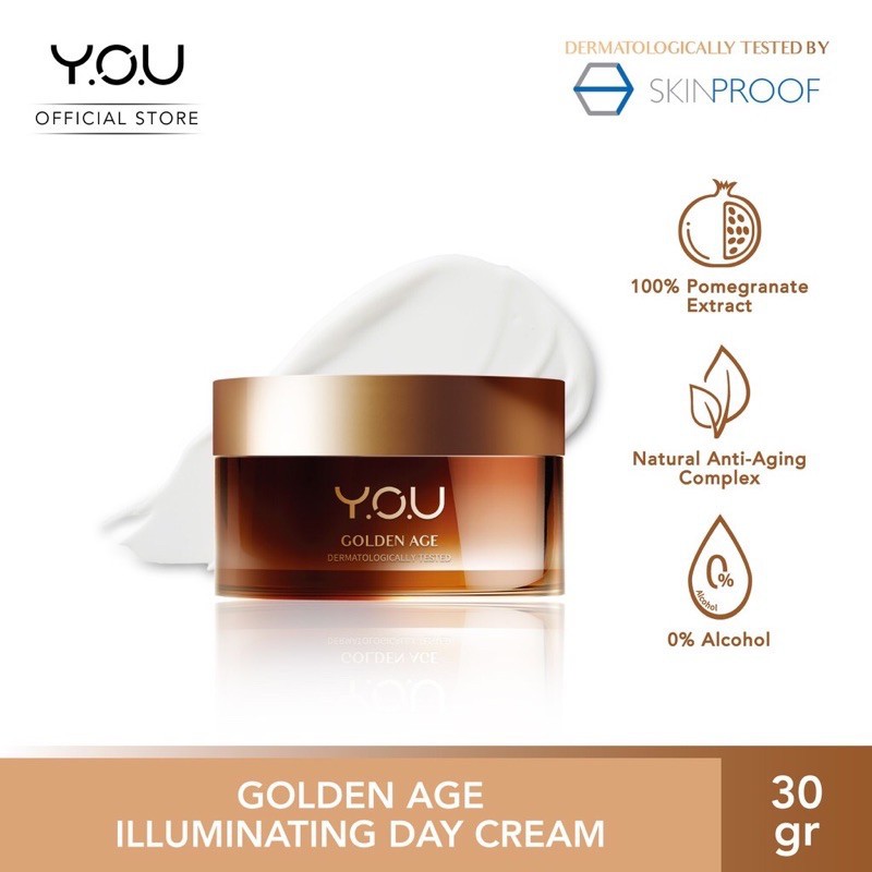 Y.O.U Golden Age Illuminating Day Cream 30gr YOU COSMETIC