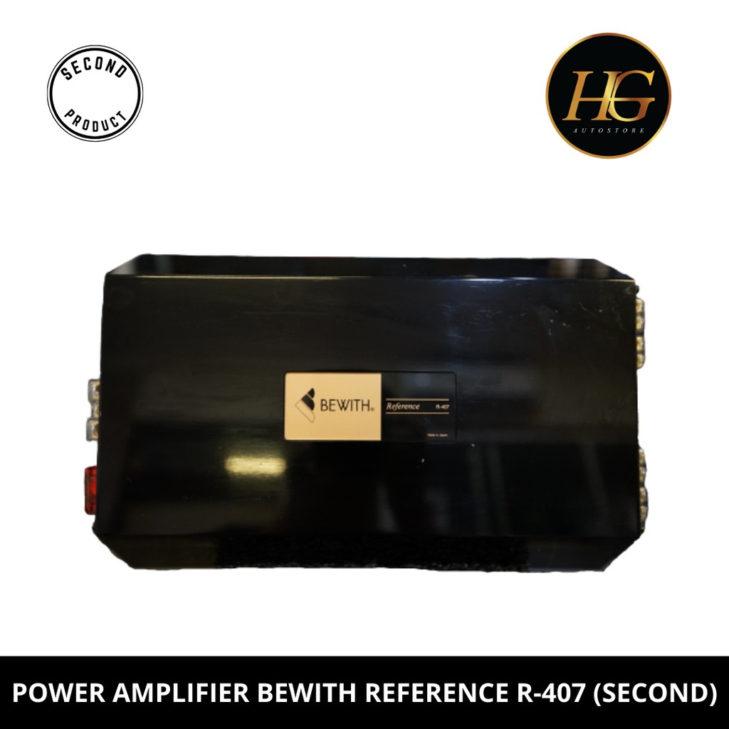 Jual Power Amplifier Bewith Reference R-407 (second) Indonesia|Shopee  Indonesia