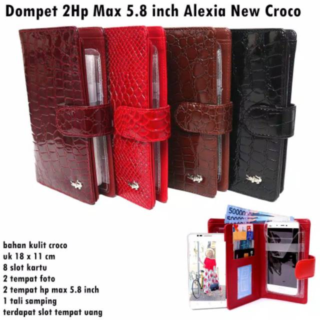 Dompet  Crocodile / dompet hp / dompet wanita