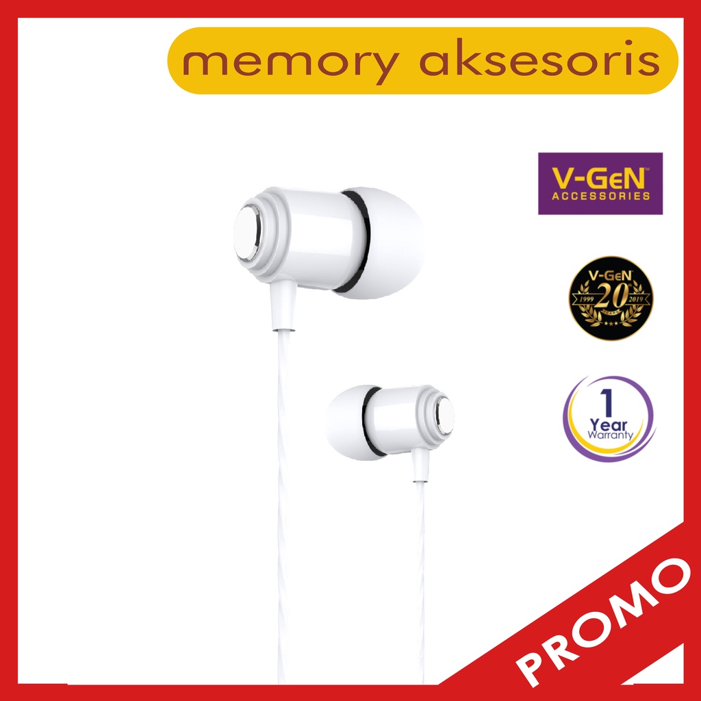 Handsfree V-GeN VEP1-16 Wired Earphone Headset