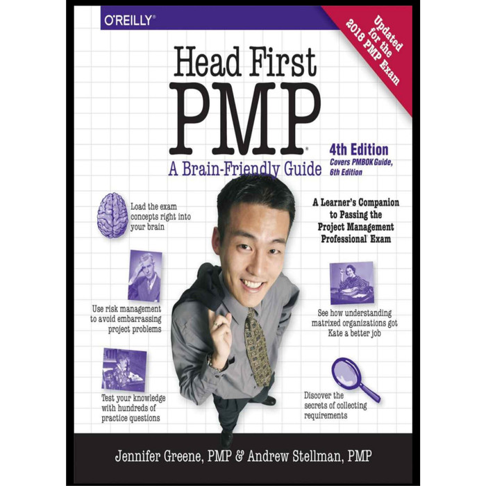 Buku Cetak Head First PMP 4th Edition