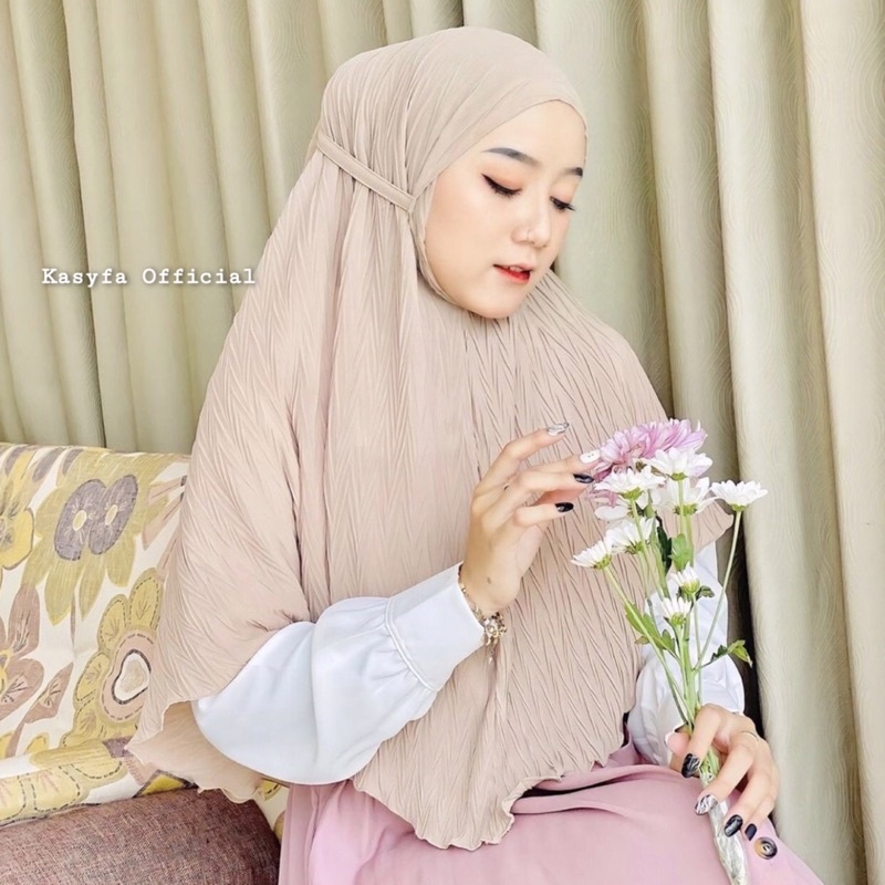 BERGO MARYAM PLISKET PADI BERGO PLISKET ZIG ZAG