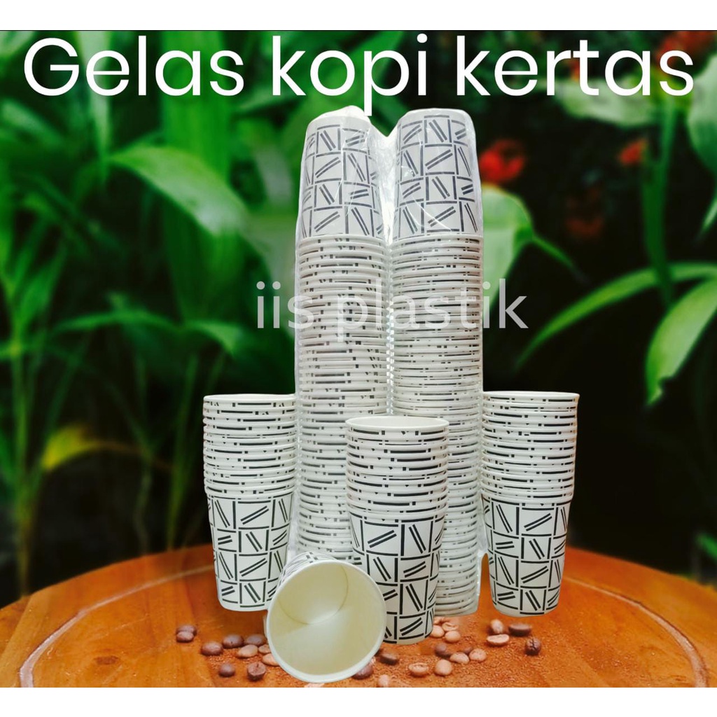 Gelas kertas tahan panas / paper cup