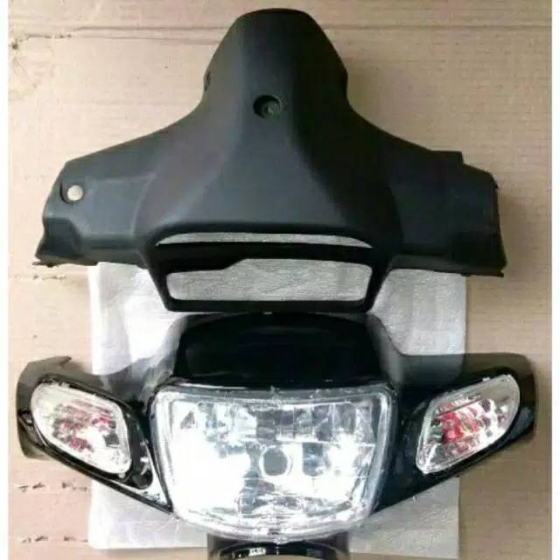 batok kepala set reflektor dan sein yamaha fizr vega lama