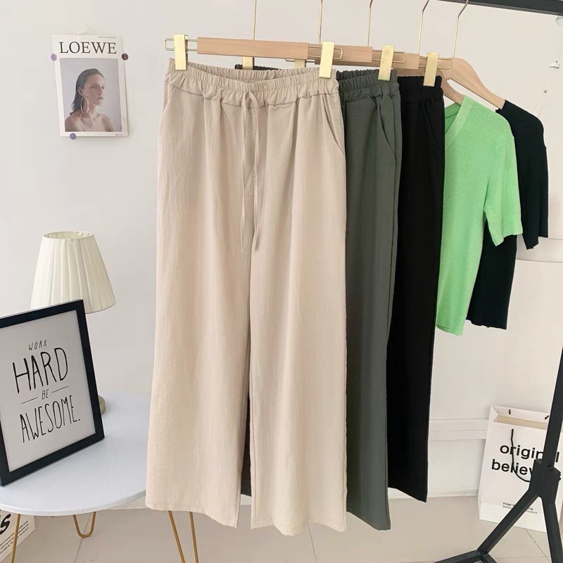 BEFAST - ZEC OOTD Wanita Celana JINNY / Armany kulot Pant / Celana Panjang Casual / Celana Panjang Wanita Polos / Celana Kerja Kekinian 2021