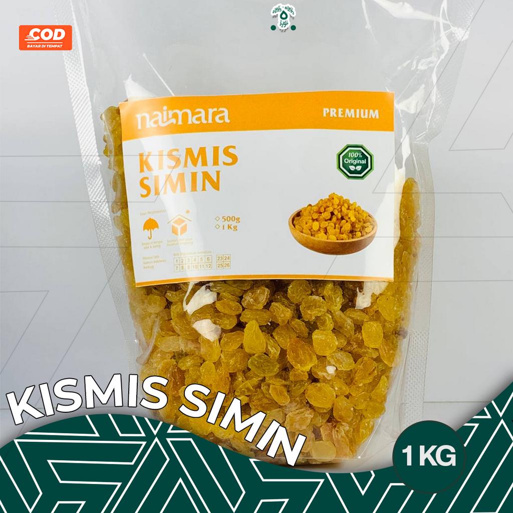 

RK60 Kismis Simin Mutiara Manis Premium Oleh-oleh Haji dan Umroh 1Kg