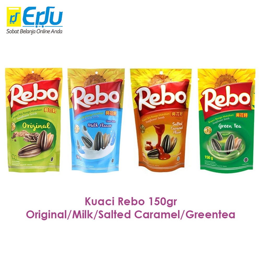 

Kuaci Rebo 150gr Varian Lengkap