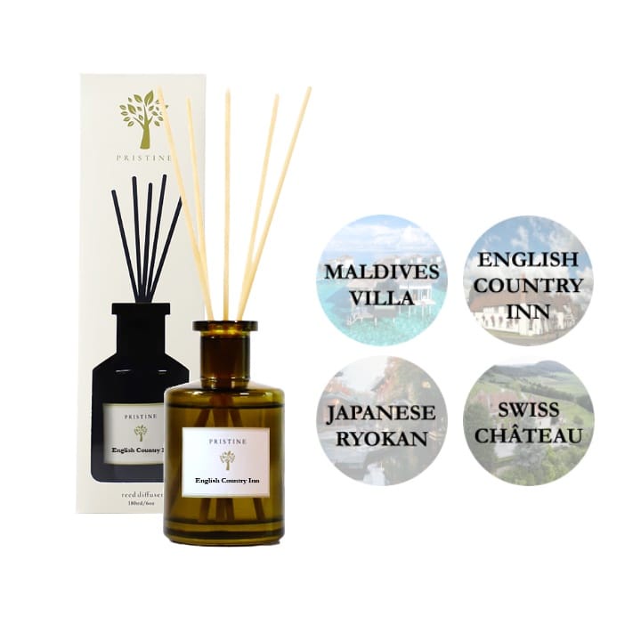 Jual Pristine Home Scent Reed Diffuser 180ml Hotel Series English