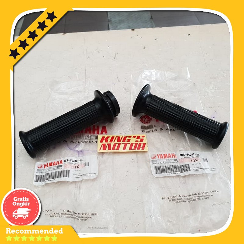 Spare Part Motor Hand Grip Handgrip Yamaha Vixion Old Yamaha Vixion Lama ( 3C1 ) Ori Asli Original