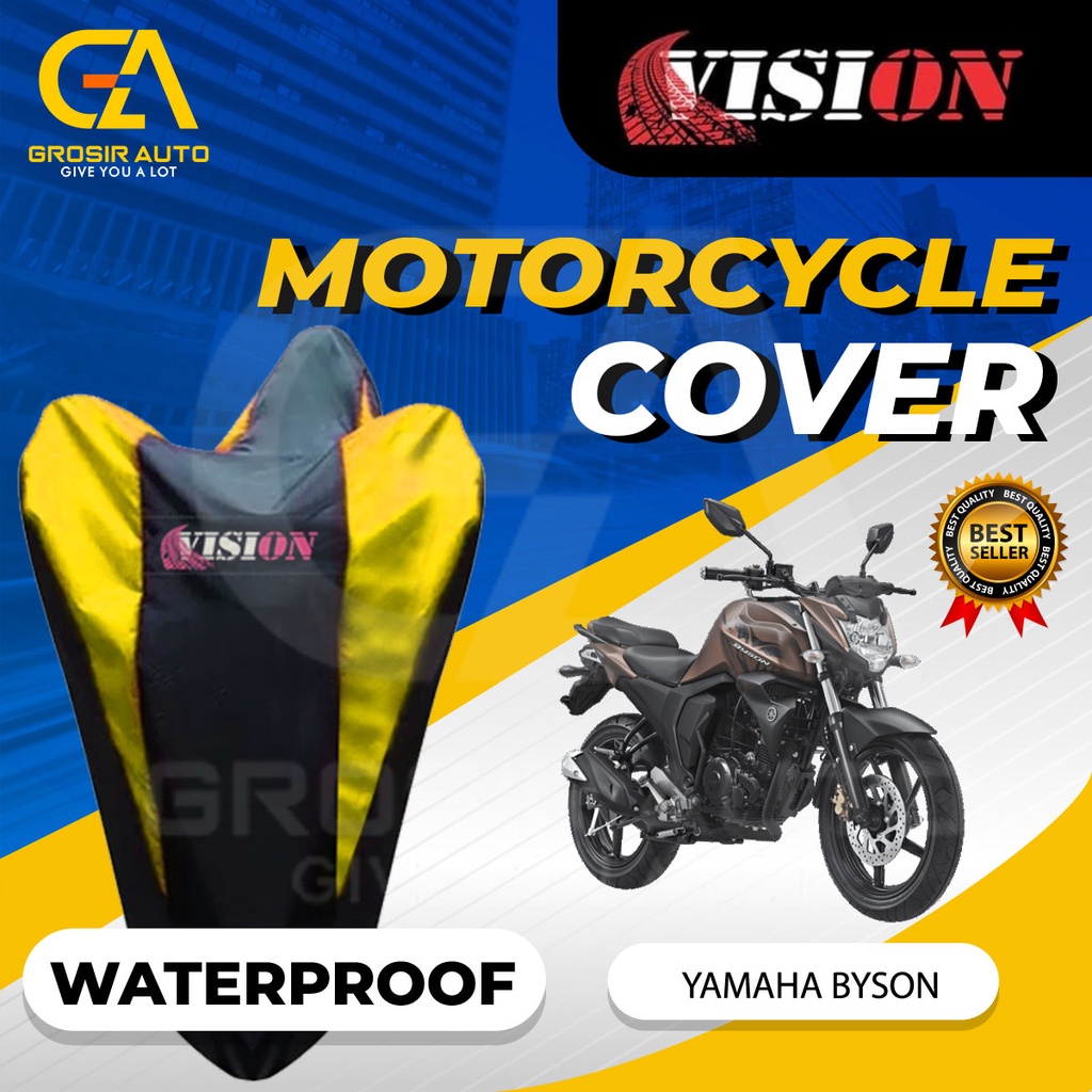 Sarung Motor BYSON Antiair Vision / Cover Selimut Penutup Sarung Mantel Motor Vision