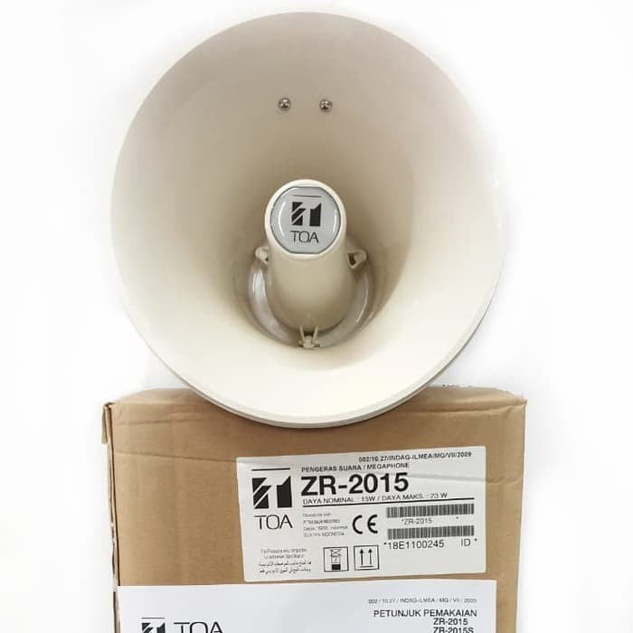 Megaphone TOA ZR 2015 / ZR-2015 (Tanpa Sirine)