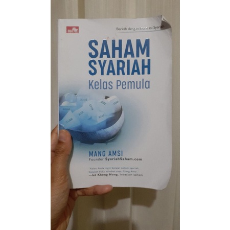 (BUKU BEKAS) SAHAM SYARIAH KELAS PEMULA