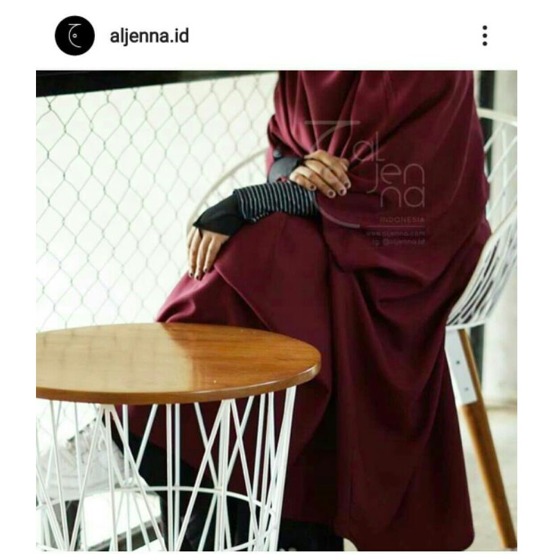 preloved fk aljenna daily maroon