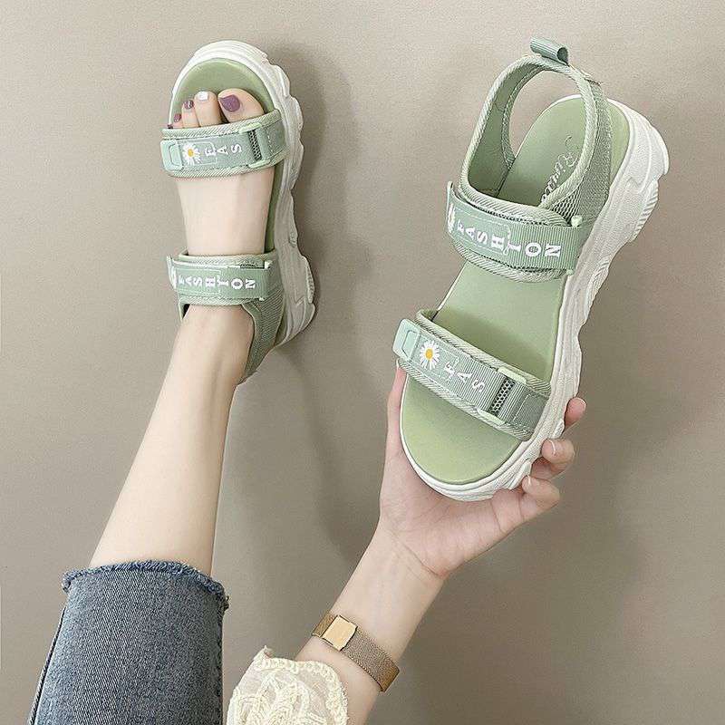 HS / Wedges Sandal Wanita Import Premium S-08