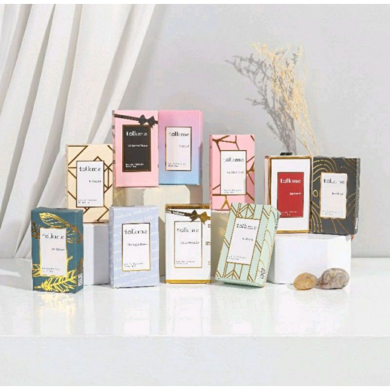 (BELI 10PCS FREE EMAS 0,001GRAM) TALKME inspired parfum spray 30ml BPOM