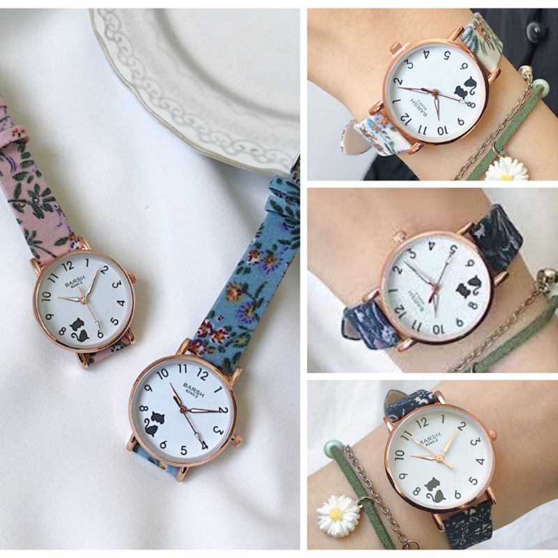 Jam Tangan Wanita Analog Motif