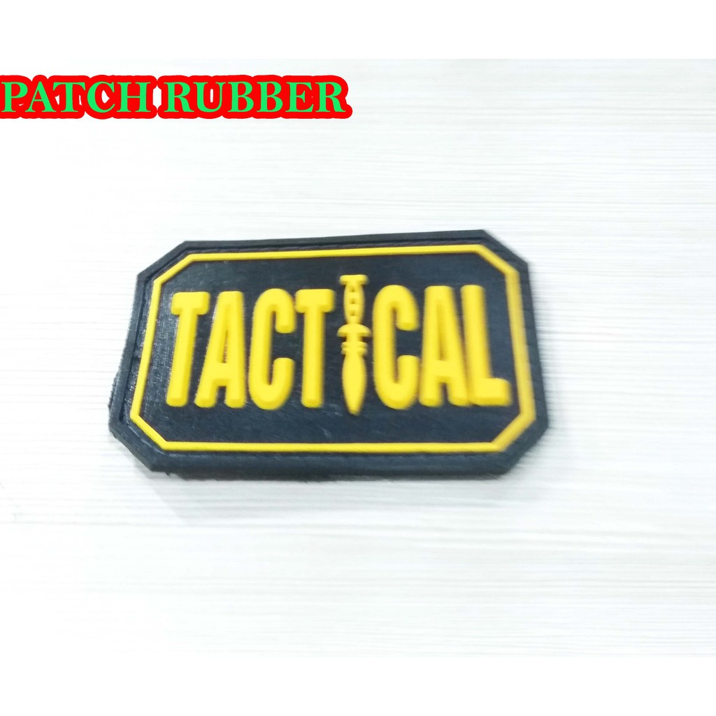 patch rubber tactical