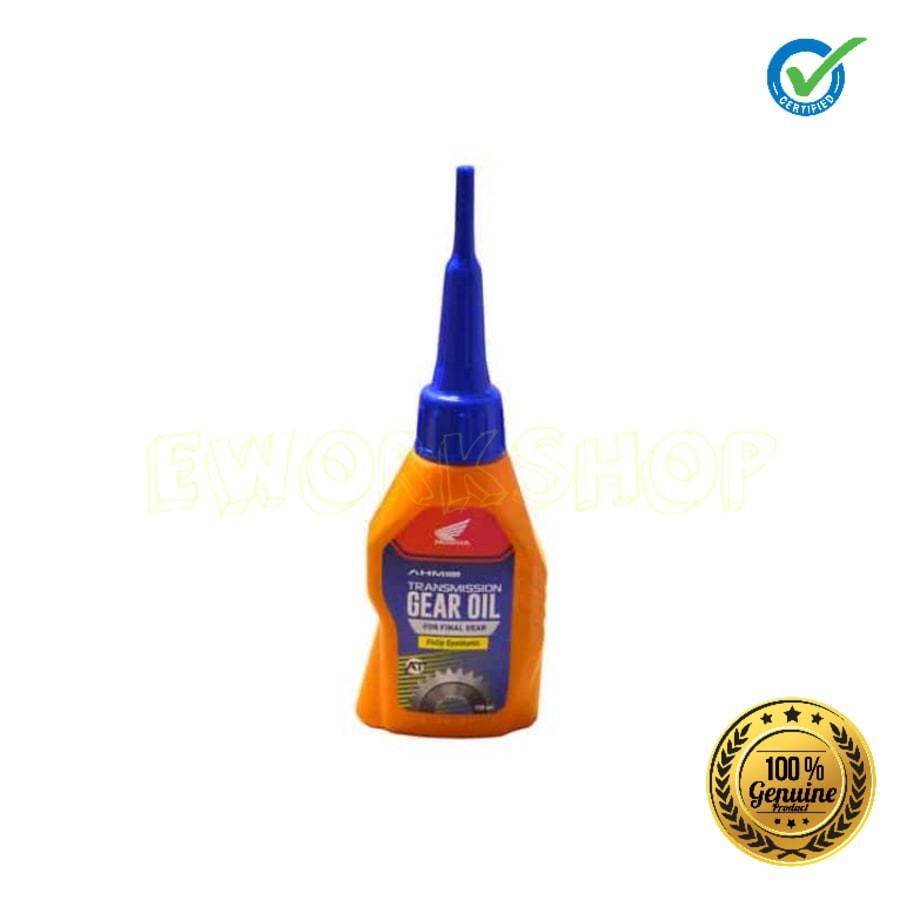 OLI GARDAN TRANSMISSION SCOOTER GEAR OIL AHM GEAR OIL SYNTHETIC 120 ml 100% Original Product