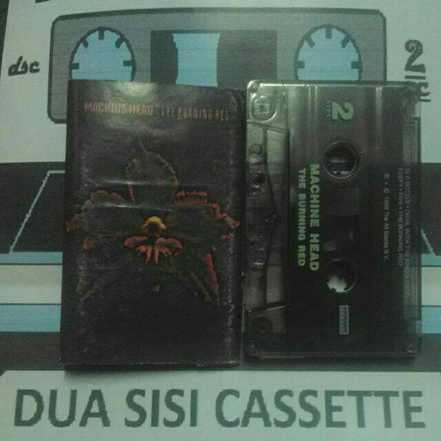 Kaset pita machine head - the burning red
