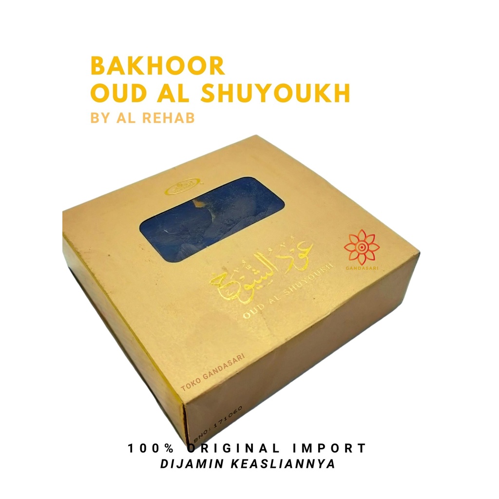 TERBATAS Bakhoor OUD AL SHUYOUKH Al Rehab IMPORT Arab Saudi original kualitas terbaik terjamin bukhu